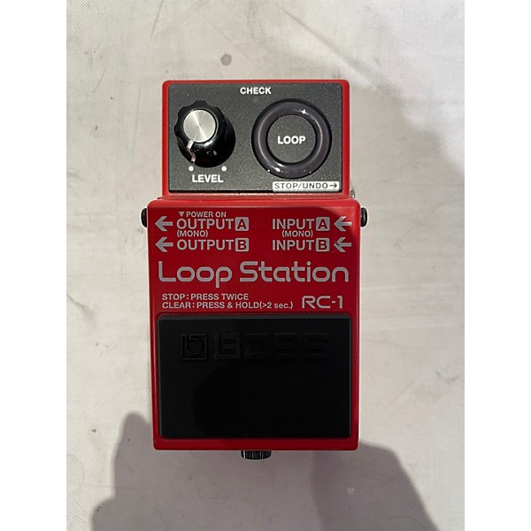 Used BOSS RC1 Loop Station Pedal