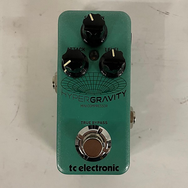 Used TC Electronic HyperGravity Compressor Mini Effect Pedal