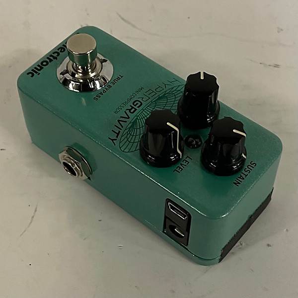 Used TC Electronic HyperGravity Compressor Mini Effect Pedal