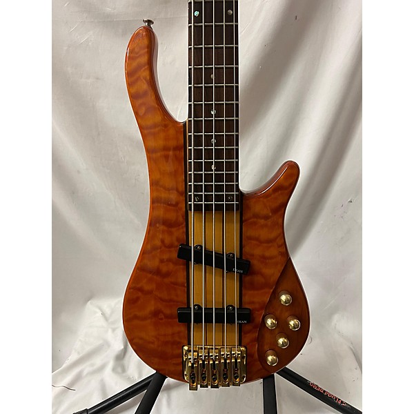 Used Dean Razor NT5 Electric Bass Guitar