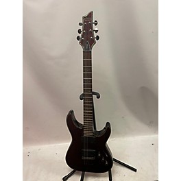 Used Schecter Guitar Research Used Schecter Guitar Research Hellraiser Black Cherry Solid Body Electric Guitar