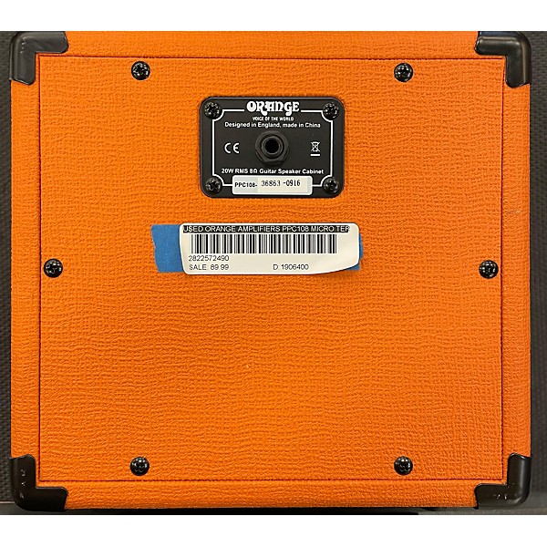 Used Orange Amplifiers PPC108 Micro Terror 1X8 Guitar Cabinet