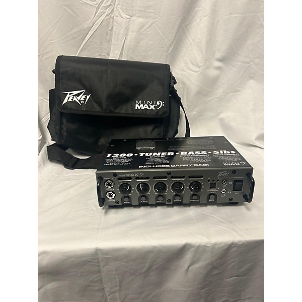 Used Peavey MINI MAX 9 Bass Amp Head