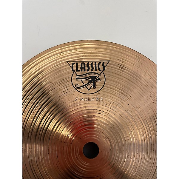 Used MEINL 8in Classics Medium Bell Cymbal