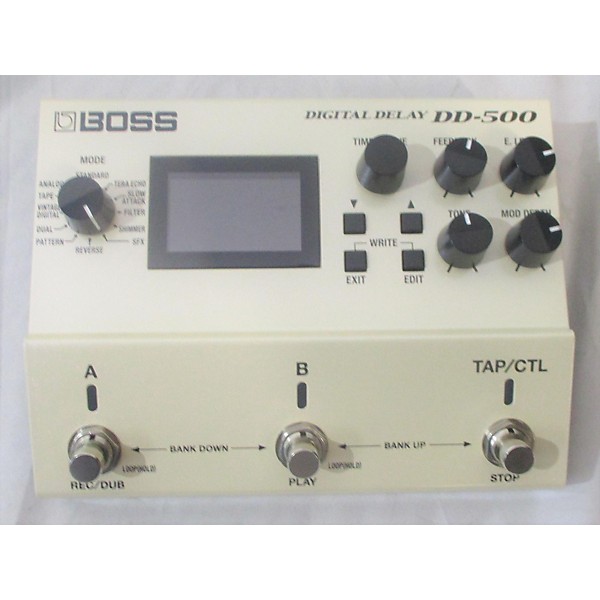 Used BOSS DD500 Digital Delay Effect Pedal