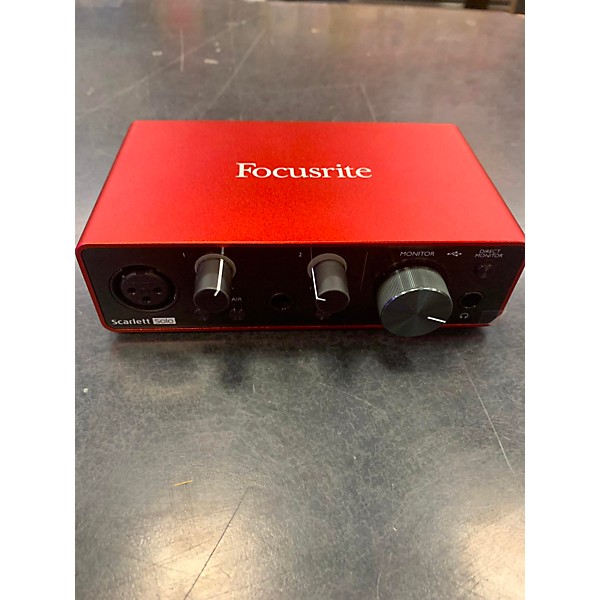 Used Focusrite Scarlett 2i2 Audio Interface