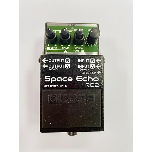Used BOSS RE2 Space Echo Effect Pedal