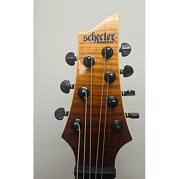 Used Schecter Guitar Research Used Schecter Guitar Research C7 SLS Elite Antique Fade Burst Solid Body Electric Guitar