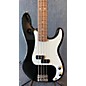 Used Fender Player Precision Bass Black And White Electric Bass Guitar