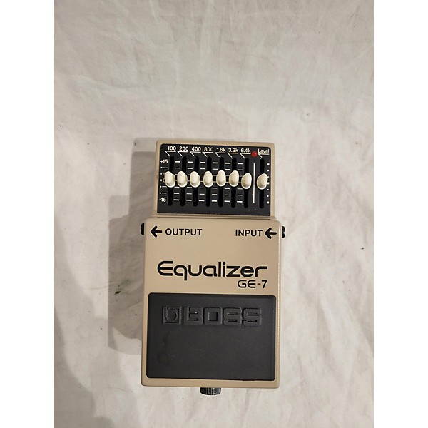 Used BOSS GE7 Equalizer Pedal