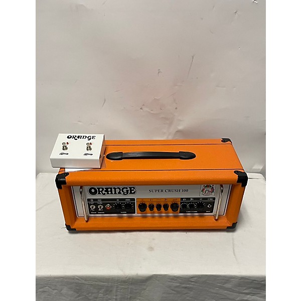 Used Orange Amplifiers Super Crush 100 Solid State Guitar Amp Head