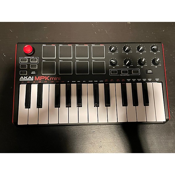 Used Akai Professional MPK Mini MKII MIDI Controller