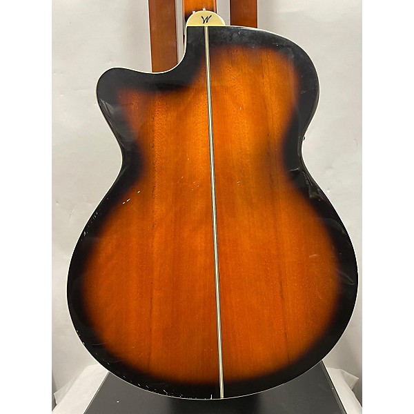 Used Washburn EA15ATB-A Acoustic Electric Guitar