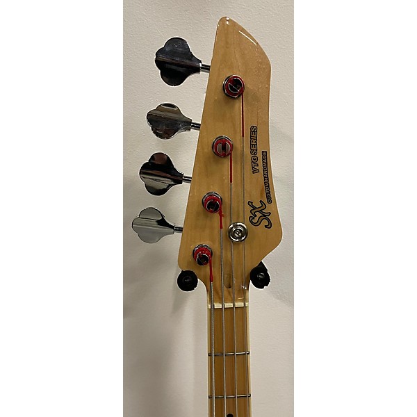 Used SX Vtg Pj Bass Electric Bass Guitar