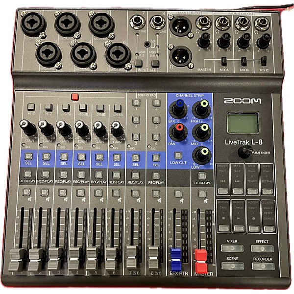 Used Zoom LiveTrak L-8 Digital Mixer