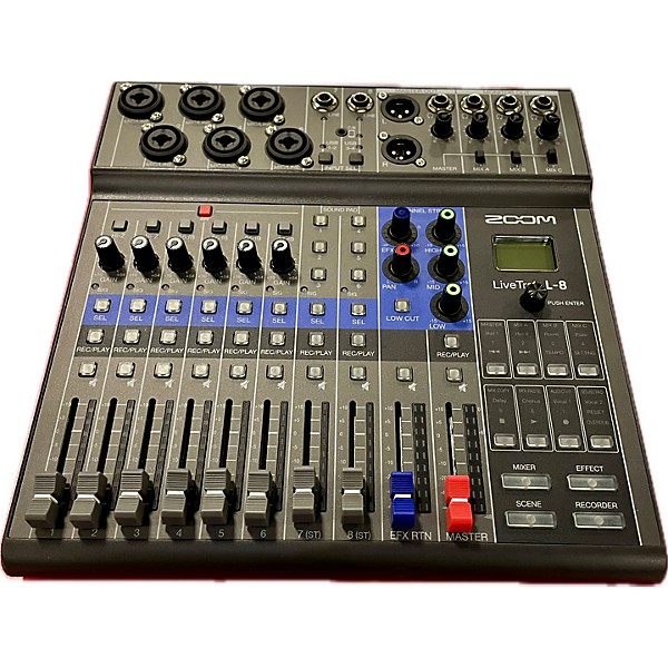 Used Zoom LiveTrak L-8 Digital Mixer