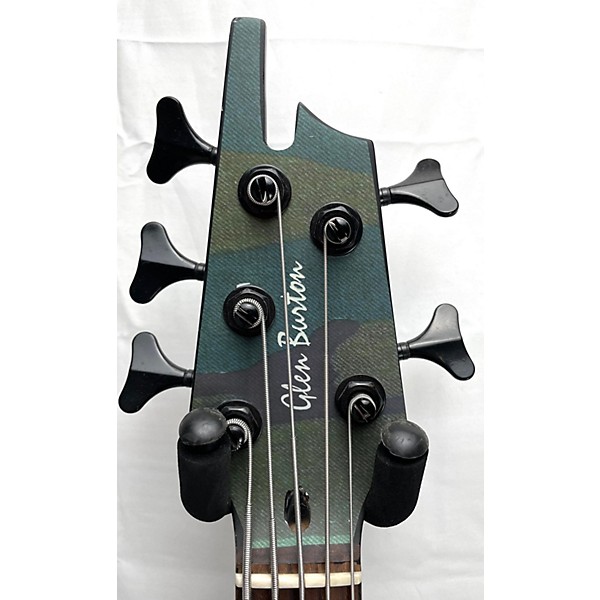 Used Glen Burton Ak 47 5 Electric Bass Guitar