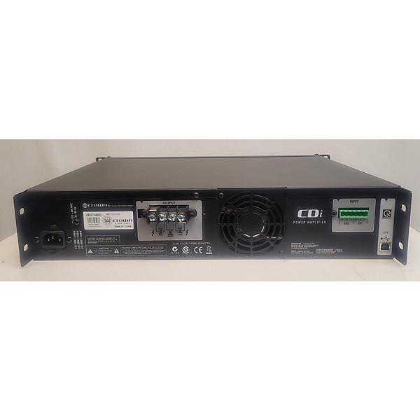 Used Crown CDI1000 Power Amp