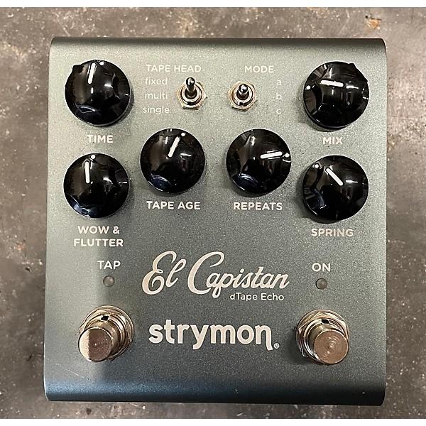 Used Strymon El Capistan DTape Echo V2 Effect Pedal