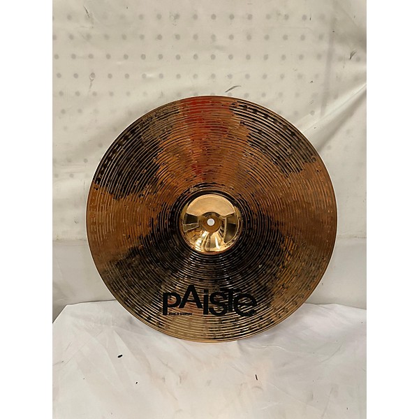 Used Paiste 16in Alpha Medium Crash Brilliant Cymbal