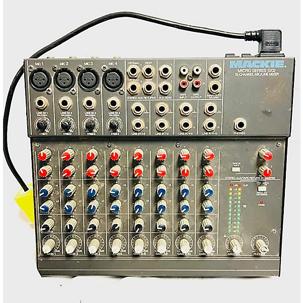 Used Mackie Micro Series 1202 Powered Mixer