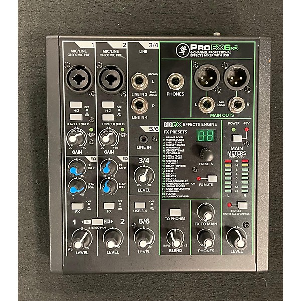 Used Mackie PROFX6V3 Unpowered Mixer