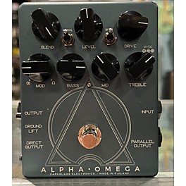 Used Darkglass ALPHA OMEGA PREAMP Bass Effect Pedal