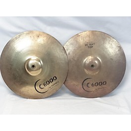 Used Camber Used Camber 14in C6000 Pair Of Hi Hats Cymbal