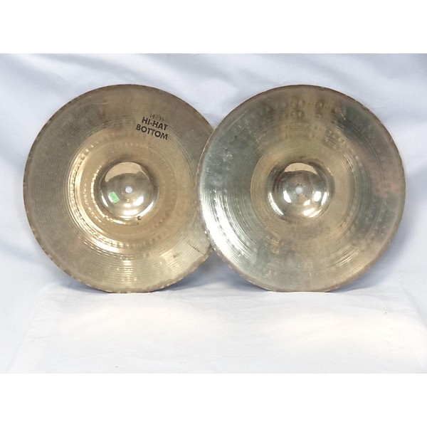 Used Camber 14in C6000 Pair Of Hi Hats Cymbal