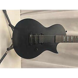 Used ESP Used ESP LTD EC BLACK METAL Black Solid Body Electric Guitar