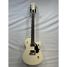 Used Gretsch Guitars Used Gretsch Guitars G2217 Streamliner Junior Jet Club Pearl White Solid Body Electric Guitar