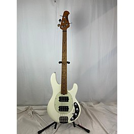 Used Ernie Ball Music Man Used Ernie Ball Music Man StingRay Special HH Alpine White Electric Bass Guitar