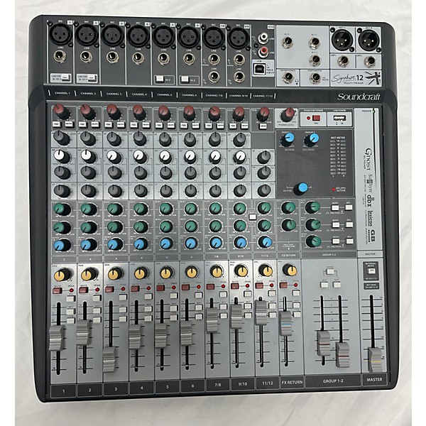 Used Soundcraft Signature 12MTK Unpowered Mixer