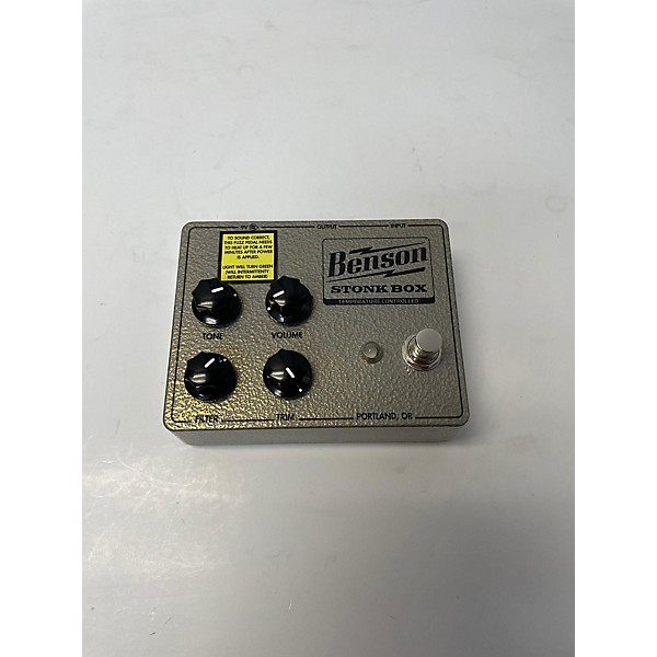 Used Benson Amps Stonk Box Effect Pedal