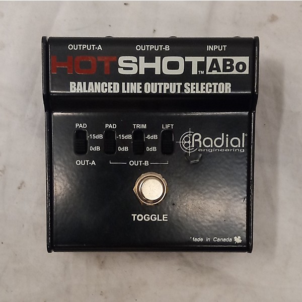 Used Radial Engineering Hot Shot ABo Signal Processor