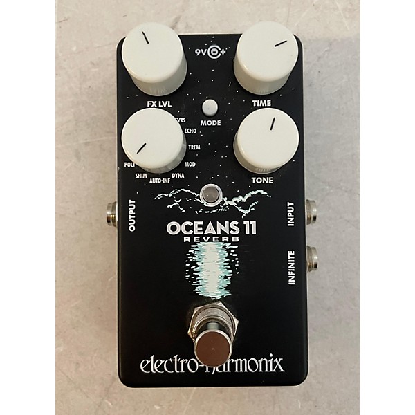 Used Electro-Harmonix Oceans 11 Reverb Effect Pedal