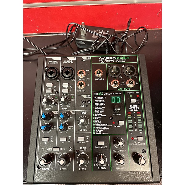 Used Mackie Profx6v3 Unpowered Mixer