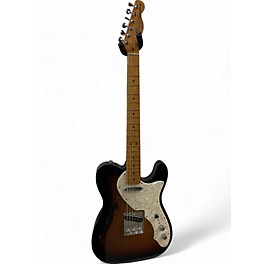 Used Fender Vintera II '60s Telecaster Thinline 3 Tone Sunburst Solid Body Electric Guitar