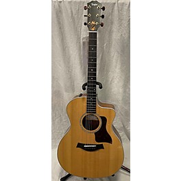 Used Taylor Used Taylor 214CE Deluxe Natural Acoustic Electric Guitar