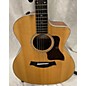 Used Taylor Used Taylor 214CE Deluxe Natural Acoustic Electric Guitar