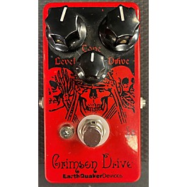 Used EarthQuaker Devices Used EarthQuaker Devices Crimson Drive Germanium Overdrive Effect Pedal