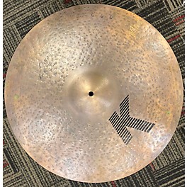 Used Zildjian 20in K Custom Left Side Ride Cymbal