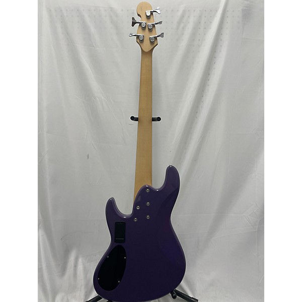 Used Used Maruszczyk Elwood L 5A-24 Purple Electric Bass Guitar