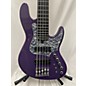 Used Used Maruszczyk Elwood L 5A-24 Purple Electric Bass Guitar