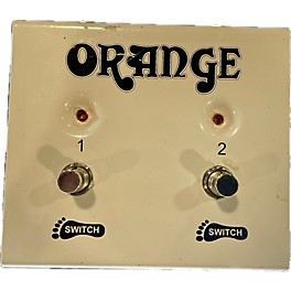 Used Orange Amplifiers Fs-2 2 Button Footswitch Pedal