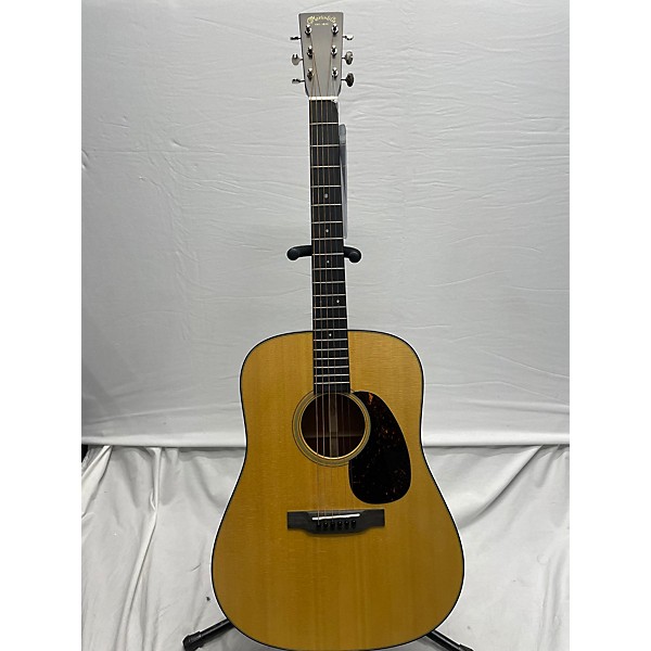 Used Martin Used Martin D18 Natural Acoustic Guitar