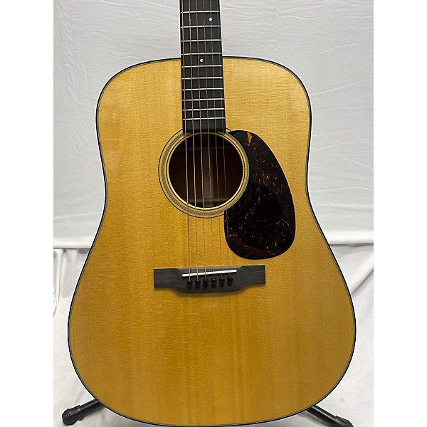 Used Martin Used Martin D18 Natural Acoustic Guitar