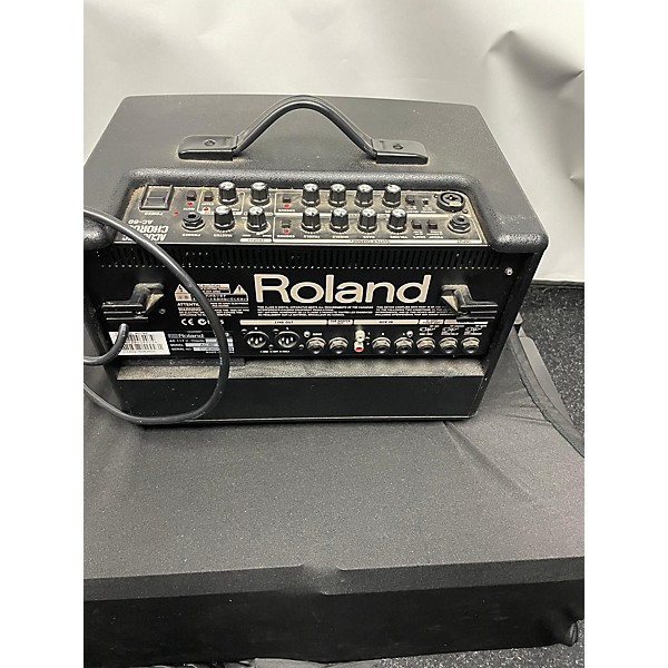 Used Roland AC60 60W 2X6.5 Acoustic Guitar Combo Amp