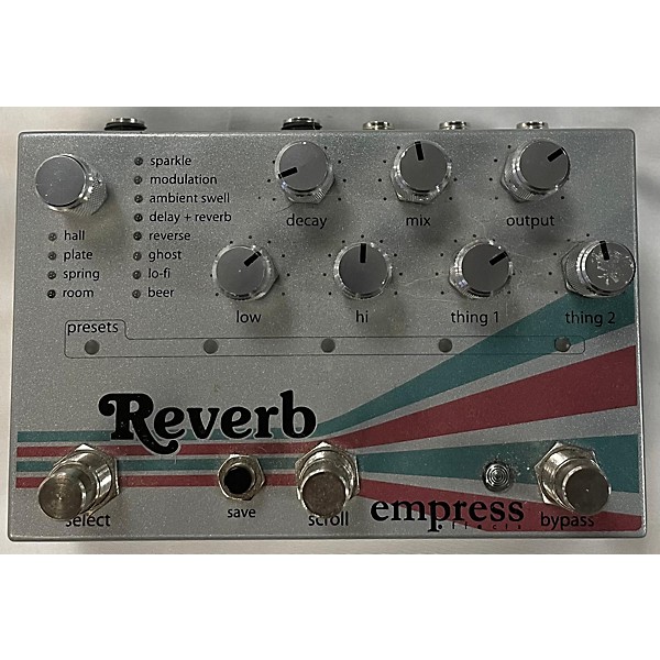 Used Empress Effects REVERB Effect Pedal