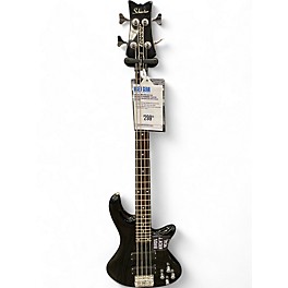 Used Schecter Guitar Research Used Schecter Guitar Research Diamond Passive Custom Black Electric Bass Guitar